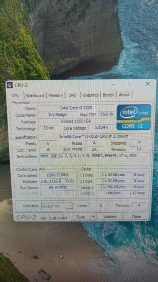 Ordenador Nox Negro i3-3320