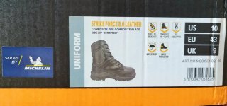 Botas Mágnum Strike Force 8.0 Cuero Tácticas