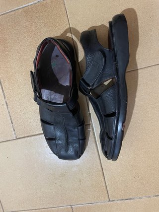 Sandalias Fluchos Hombre Negras