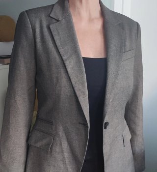 Americana Zara Gris Talla M