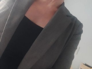 Americana Zara Gris Talla M
