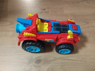 Coche Superzings Rojo y Azul