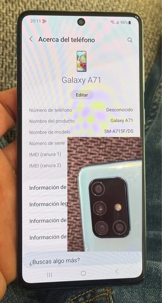 Samsung Galaxy A71 128GB Dual SIM NFC