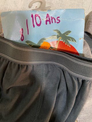 Lote 5 boxers niño Talla 8-10 años
