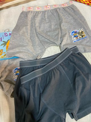 Lote 5 boxers niño Talla 8-10 años