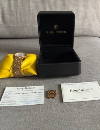 Reloj Krug-Baümen Vintage Oro Rosa