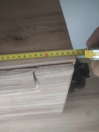 Mueble bajo lavabo madera, poco uso
