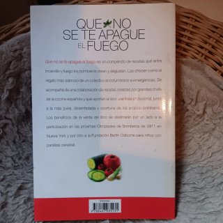 Libro "Que no se te apague el fuego"