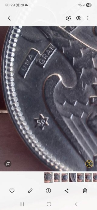 50 ptas 1957 * 59