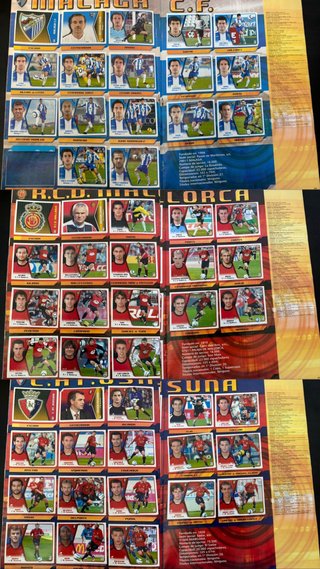 Álbum Cromos Liga Este 2005-2006
