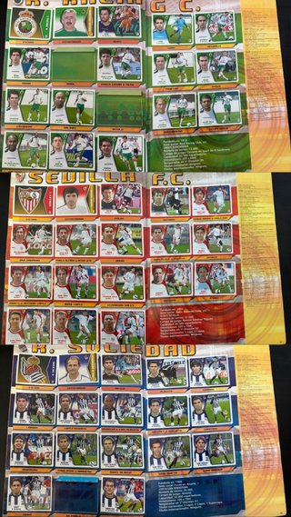 Álbum Cromos Liga Este 2005-2006