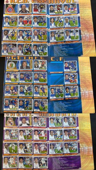 Álbum Cromos Liga Este 2005-2006