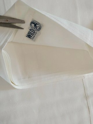 Lenzuolo matrimoniale Wild cotone bianco