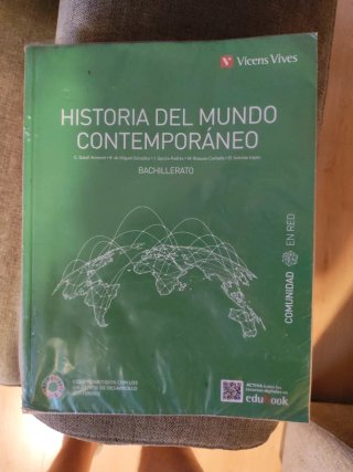 Historia del mundo contemporáneo 1 Bachillerato