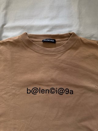Camiseta Balenciaga b@lenci@9a