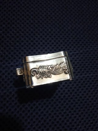 Cajita joyero de plata