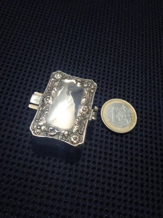 Cajita joyero de plata