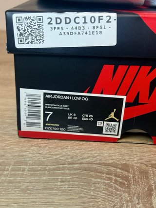 Nike Air Jordan 1 Low Natural Grey