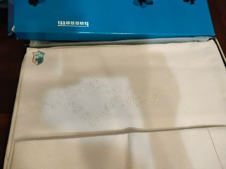 Lenzuolo singolo Bassetti misto lino
