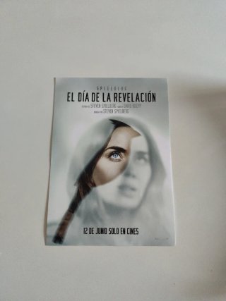 Póster Película El Día de la Revelación Spielberg