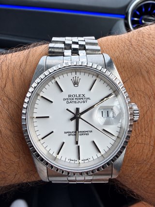 Rolex Datejust 36mm cristal de zafiro