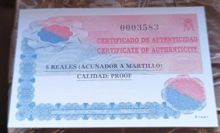 Escasa moneda de plata PROOF 2000 ptas 2001