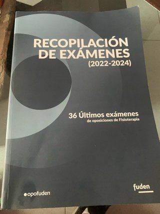 Libro de recopilación de exámenes de fisioterapia