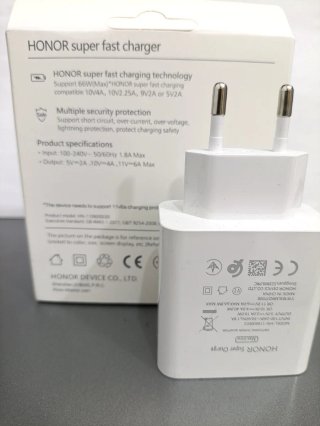 Cargador Honor Original 66W Super Charge con Cable