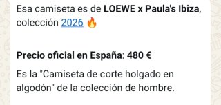 Camiseta Loewe x Paula's Ibiza