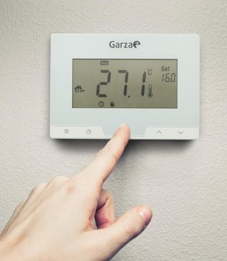 Garza termostato digital programable pared