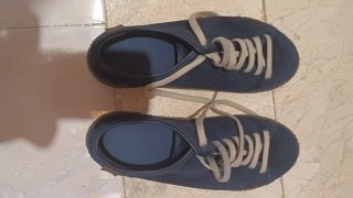 5 Pares Zapatos Beige Talla 45