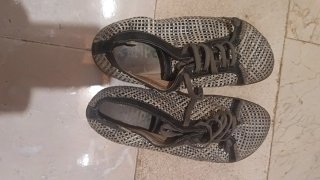 5 Pares Zapatos Beige Talla 45