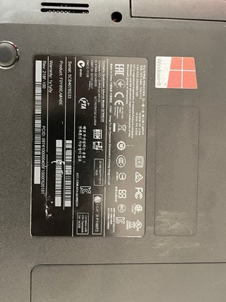 Portátil HP Intel Core i3 Negro/Rojo