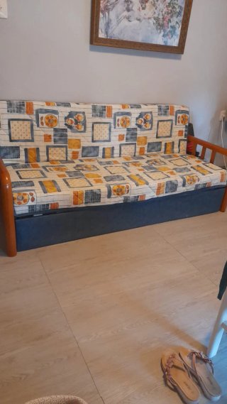 Sofá Cama 1.20x2 con Espumas Nuevas