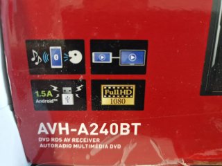 Radio DVD Bluetooth Pioneer AVH-A240BT