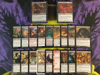 Lote 25 Demonios Magic The Gathering