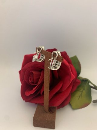 Pendientes  con diamantes de Oro 18kl