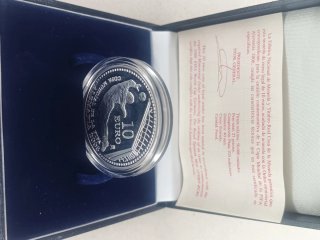 Moneda 10€ Plata Copa FIFA Alemania 2006 Proof