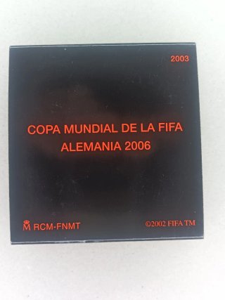 Moneda 10€ Plata Copa FIFA Alemania 2006 Proof