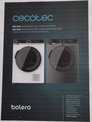 SECADORA CECOTEC hasta 10kg. En garantía.