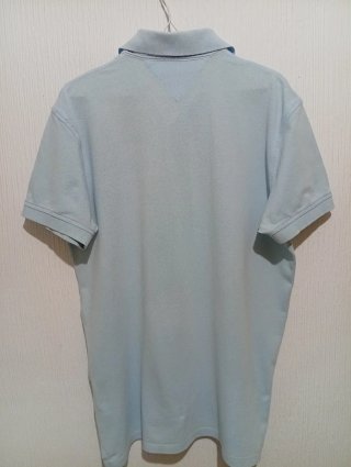 Polo Vintage Tommy Hilfiger Azul claro Talla L