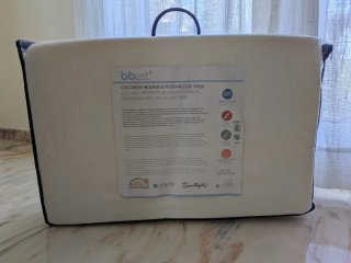 Colchón plegable cuna de viaje Bbest