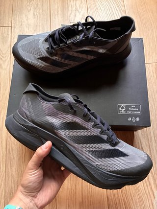 Adidas Adizero Boston 12 Negro/Gris