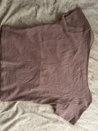 Blusa rosa con botones