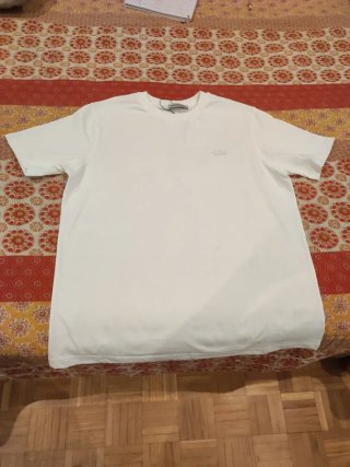 Camiseta Lacoste Blanca Talla M