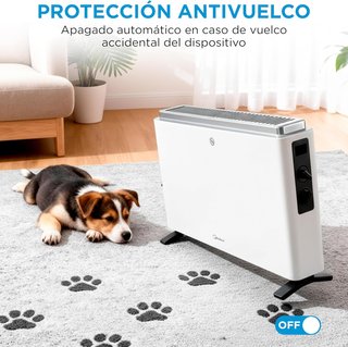 MIDEA radiador eléctrico portátil bajo consumo