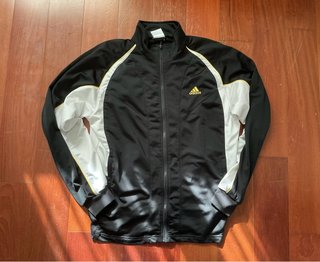 Chaqueta Chándal Adidas Dorada/Negra Vintage L