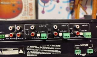 Amplificador y Mezcladora Ecler