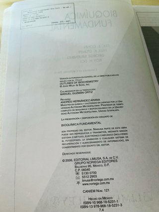 Bioquímica fundamental, Limusa Wiley