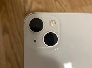 iPhone 13 Blanco/Dorado
